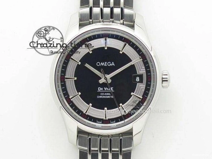 0524 2018 Seamaster Diver 300M OMF Best Edition Black Ceramic Black Dial on SS Bracelet A8800 (Black Balance Wheel) Breathable 7959